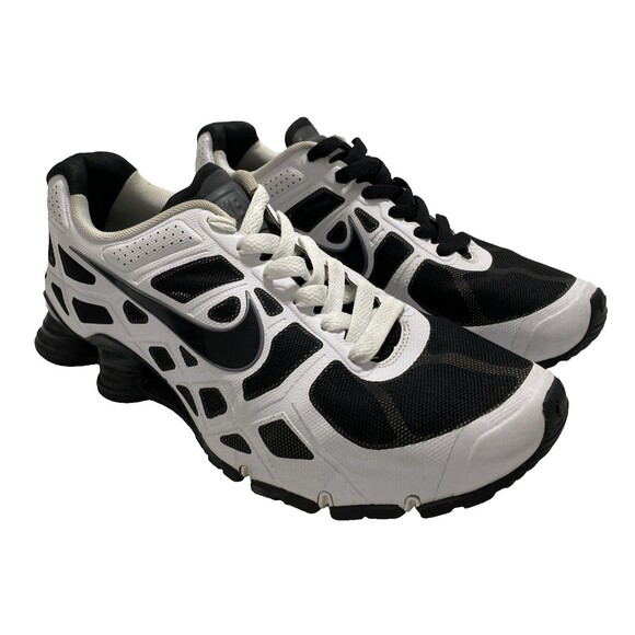 Nike Other - Nike Shox Turbo+ 12 Black White Gray 12 Mens Running Trainer Athletic Basketball
